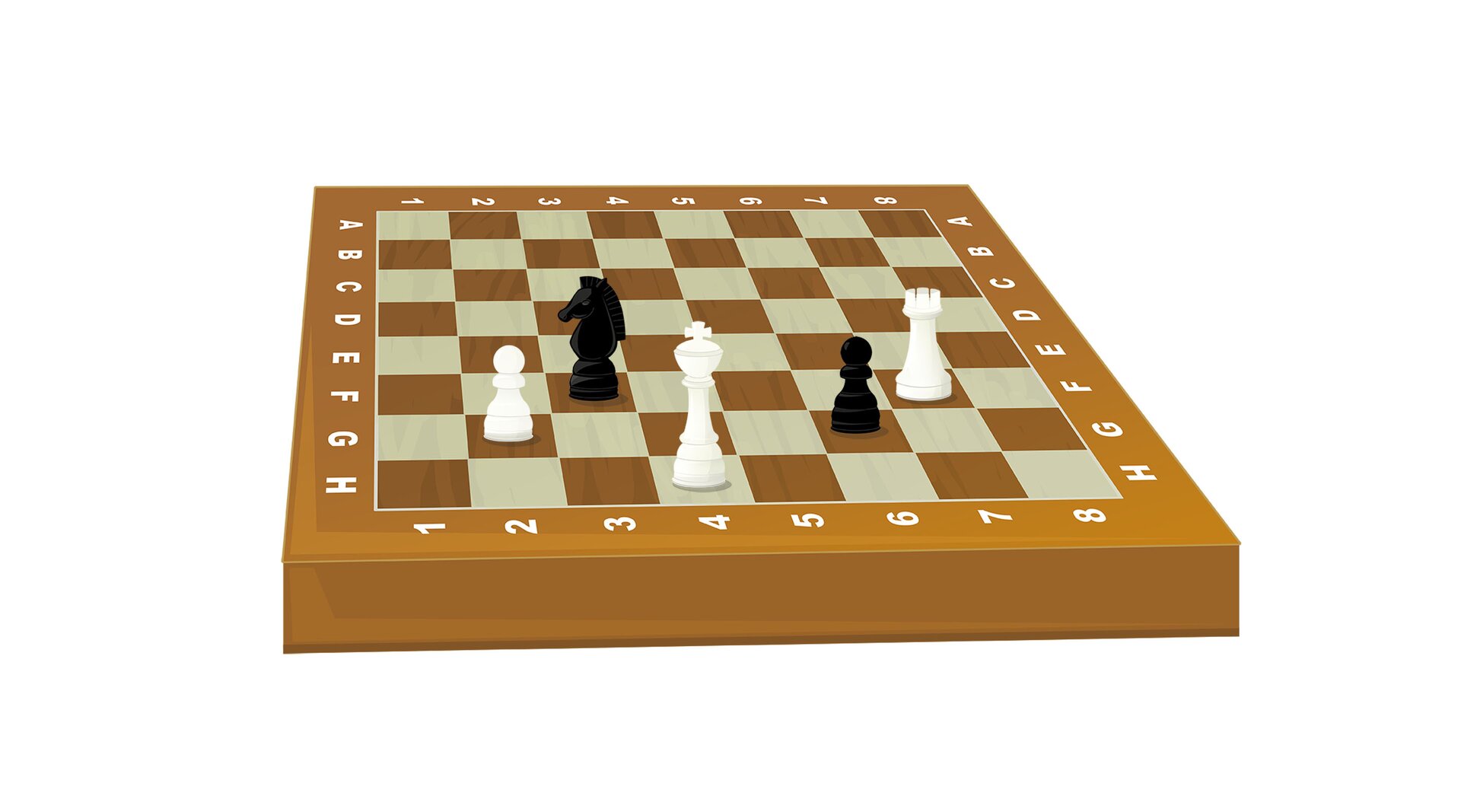 Na ilustracji znajdują się szachy.