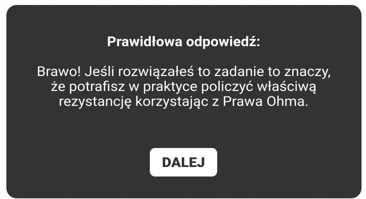 Przykład poprawnej odpowiedzi