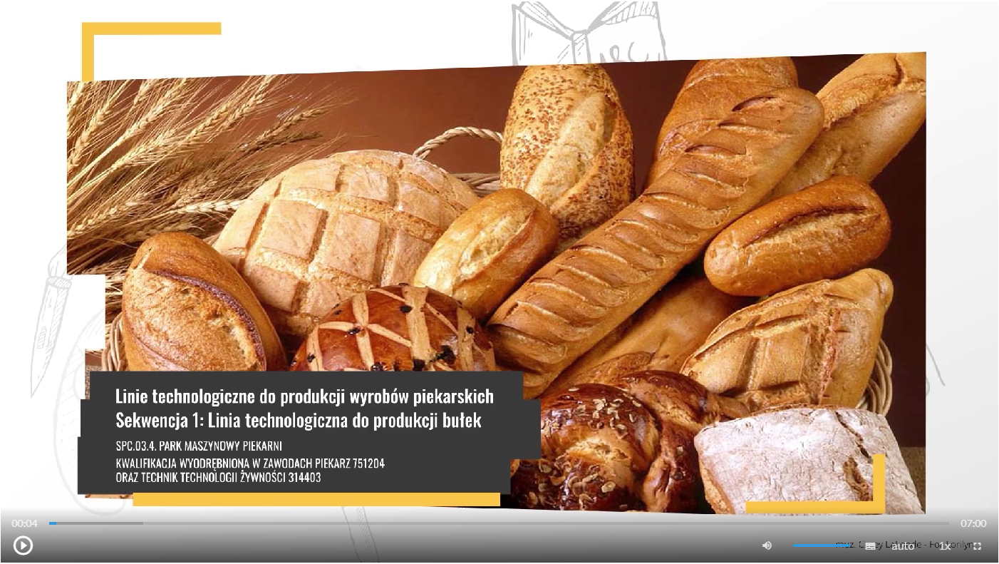 Ekran odtwarzania sekwencji filmowej