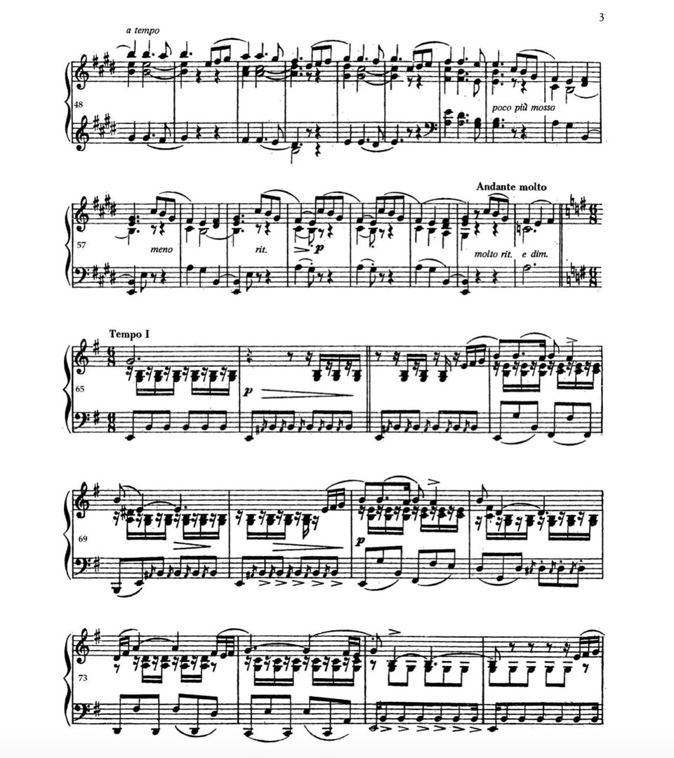 Taniec hiszpański nr 5 Andaluza ze zbioru 12 Tańców hiszpańskich op. 37 na fortepian Enrique Granadosa. 