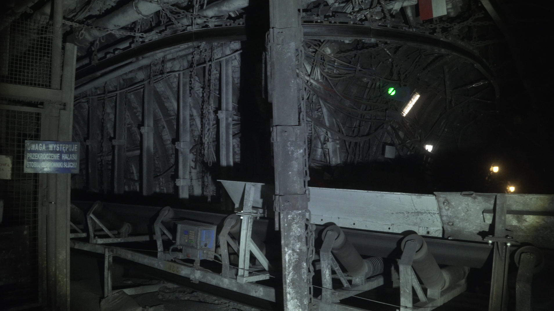 Wyrobisko wzmocnione stojakami ciernymi typu SV