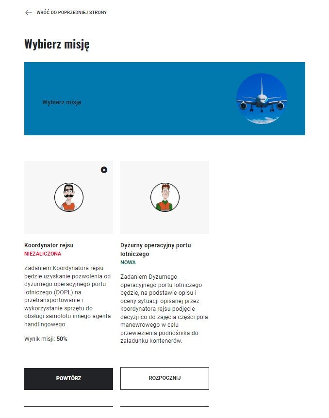 Przykładowy ekran gry