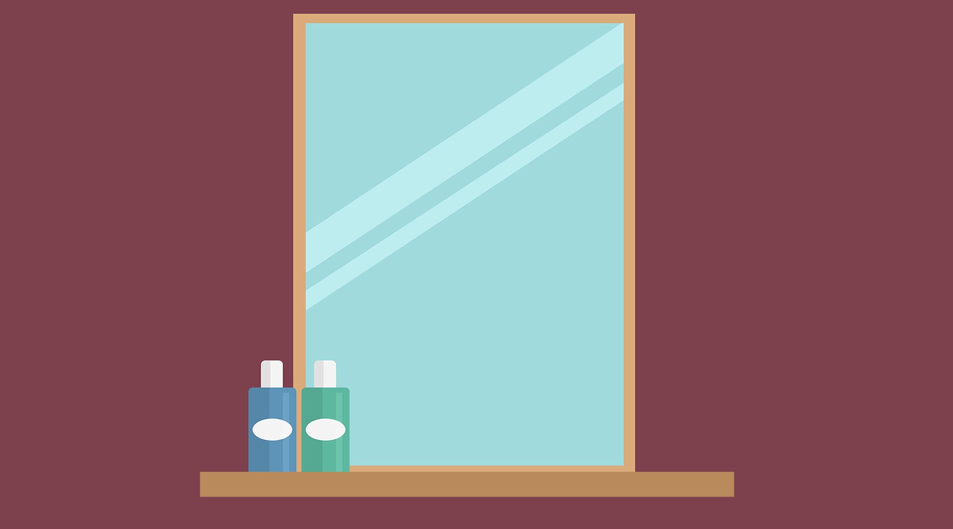 Ilustracja przedstawia lustro.