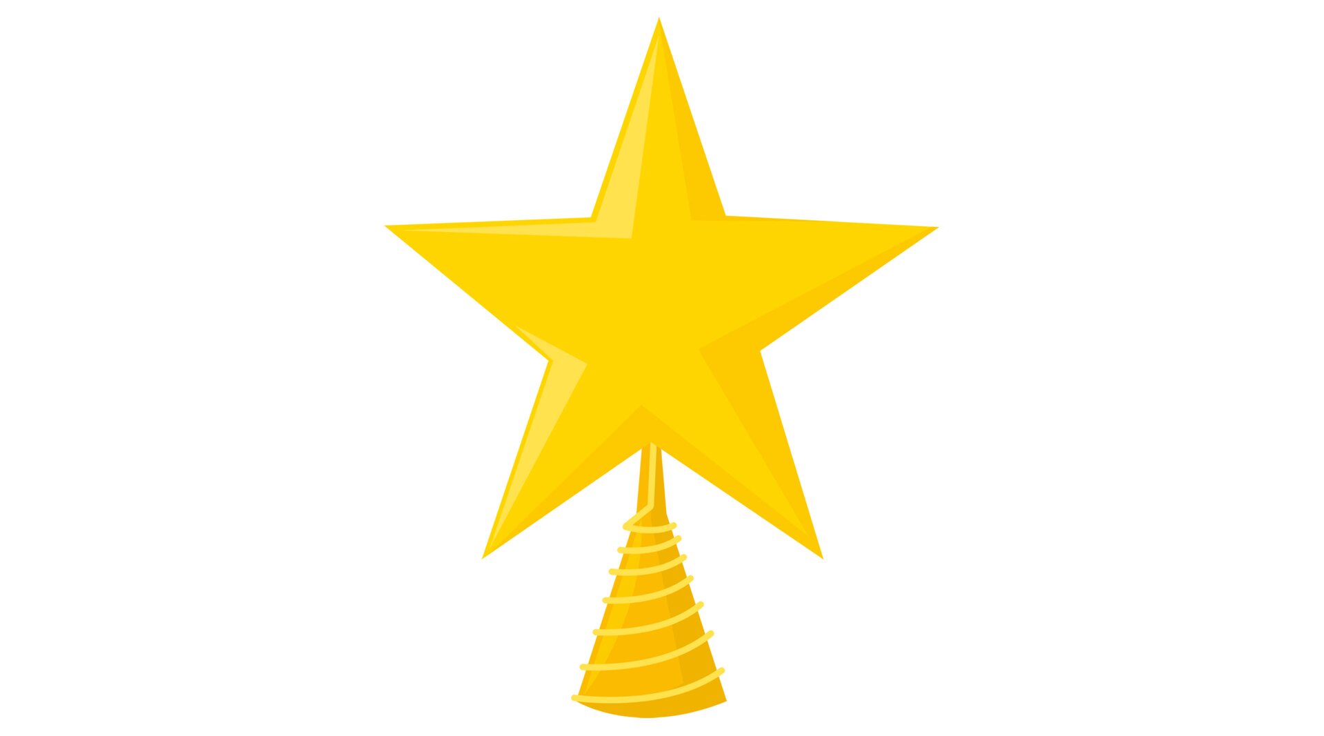 Ilustracja przedstawia gwiazdkę.