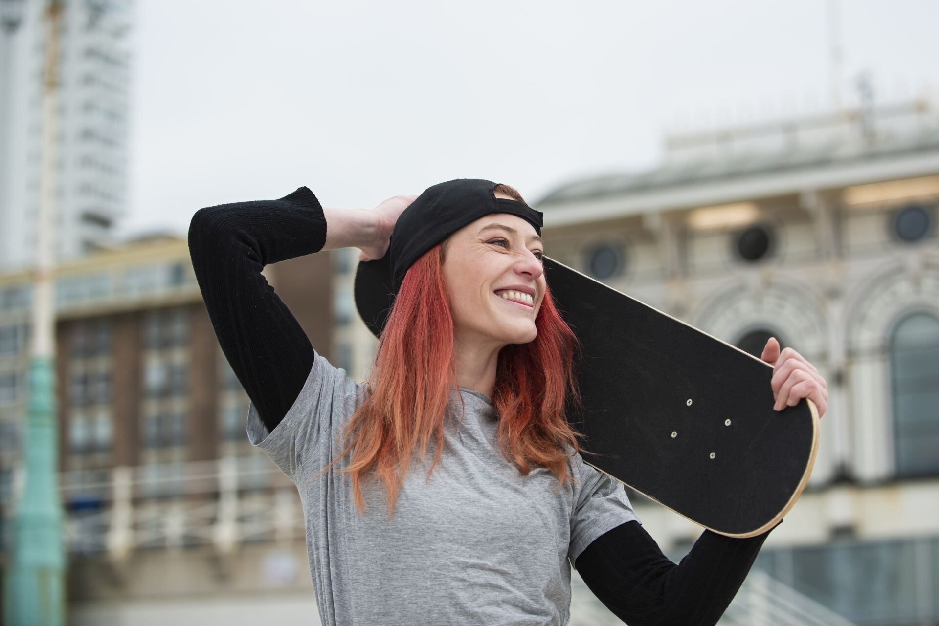 Skateboarden kann auch Mädchensache sein.