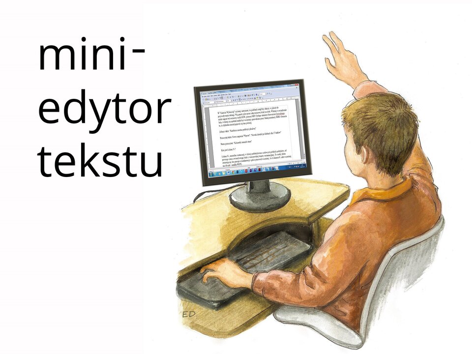 miniedytor tekstu