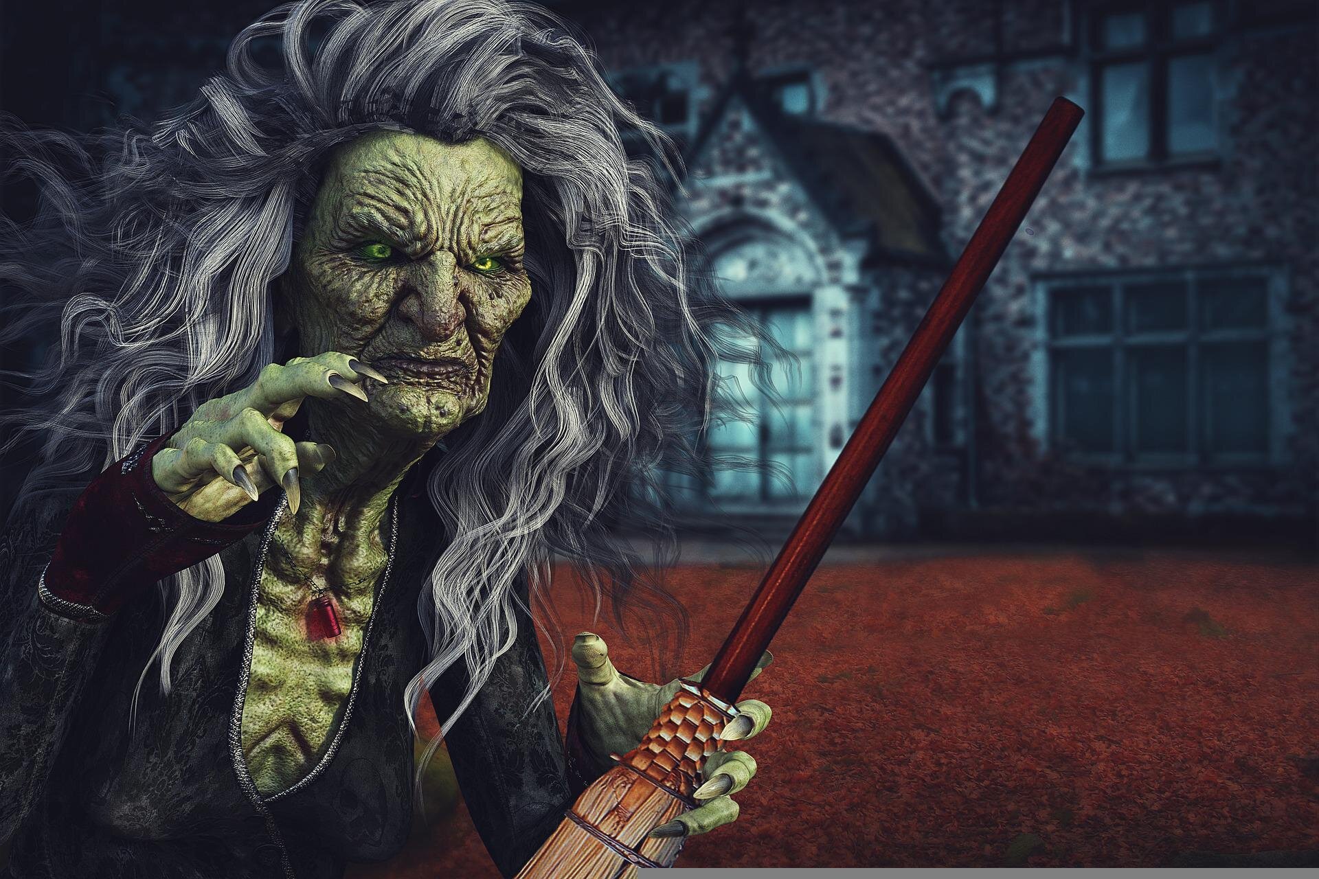 Kliknij, aby powiększyć. Czarownica