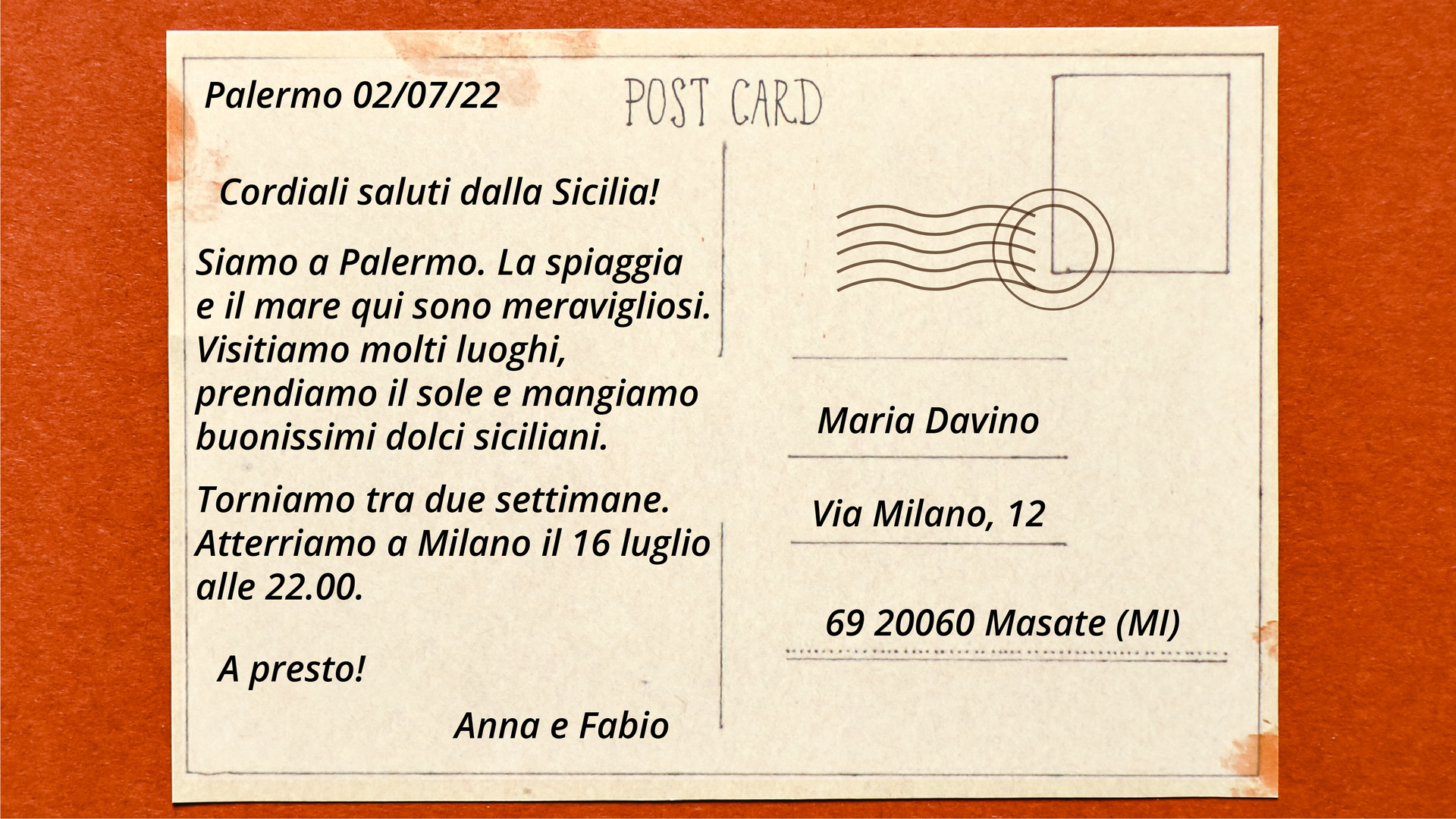 Pocztówka z wakacji