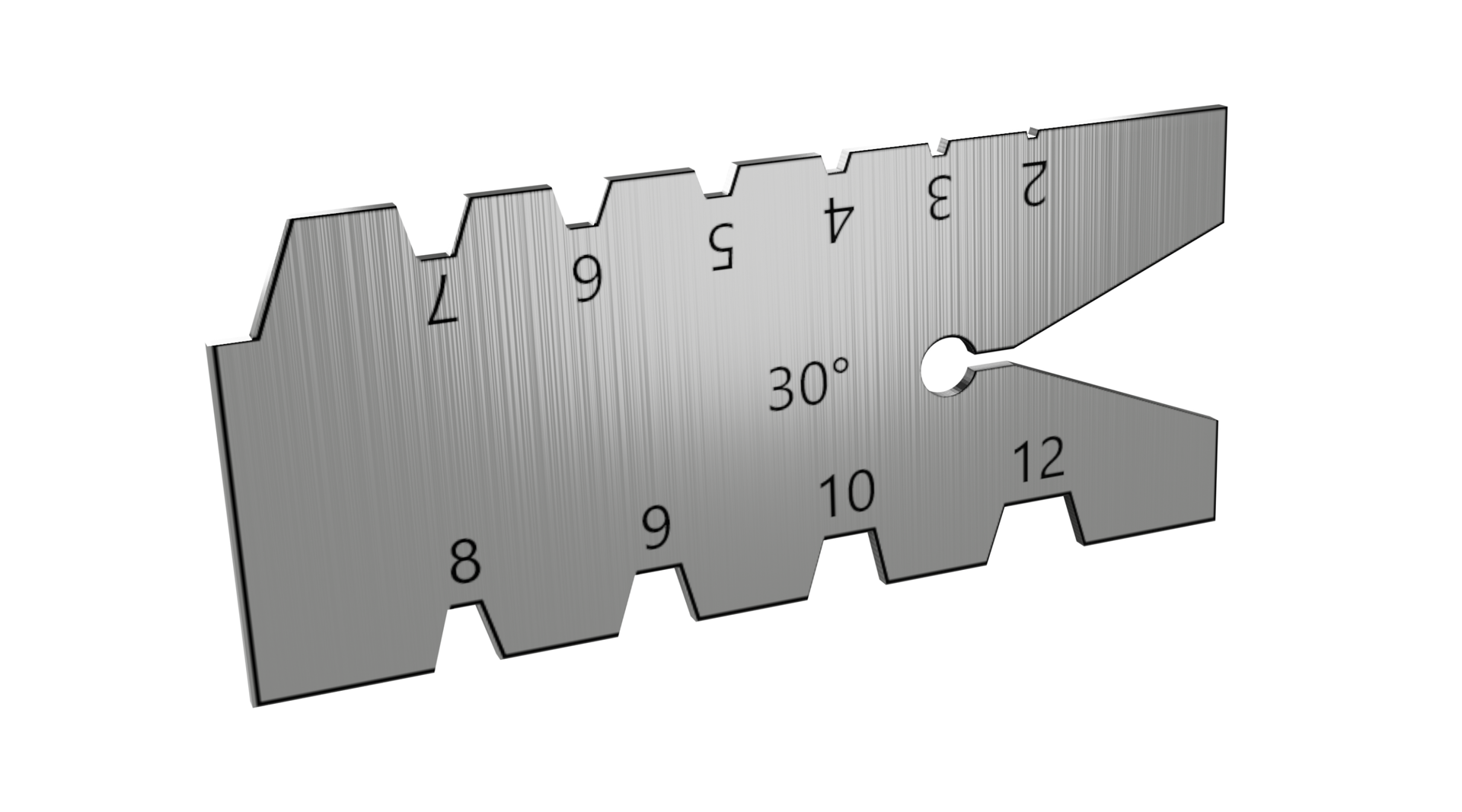 Wzorzec do gwintu trapezowego