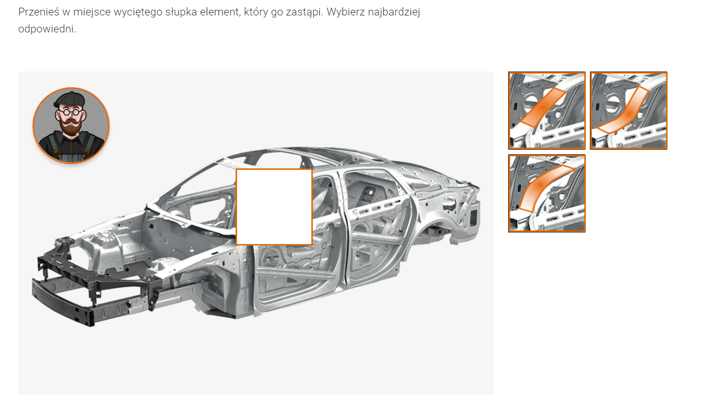 Przykładowe zadanie w grze