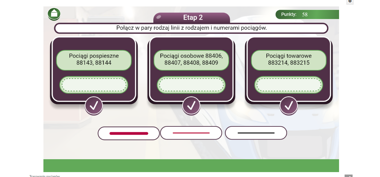 Przykładowy ekran gry