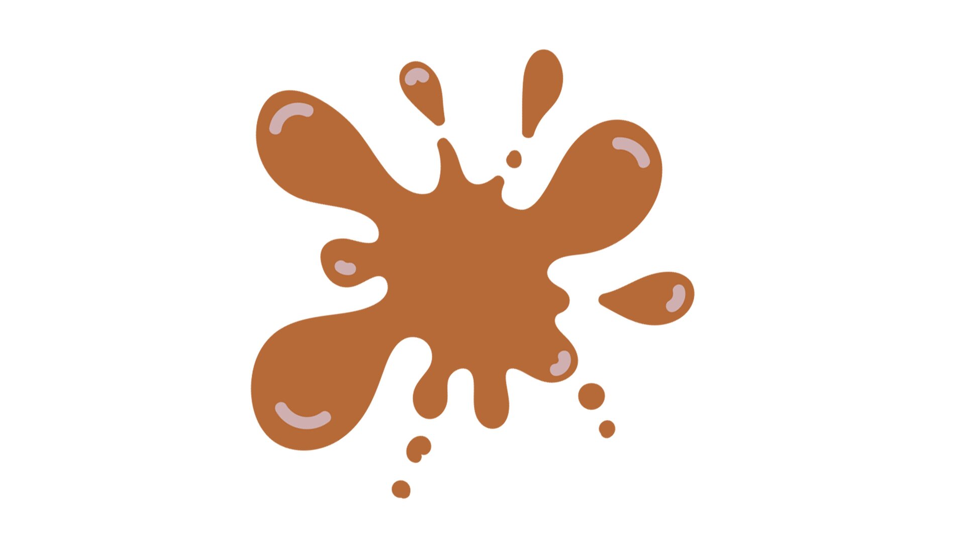 Na ilustracji znajduje się brązowa plama.