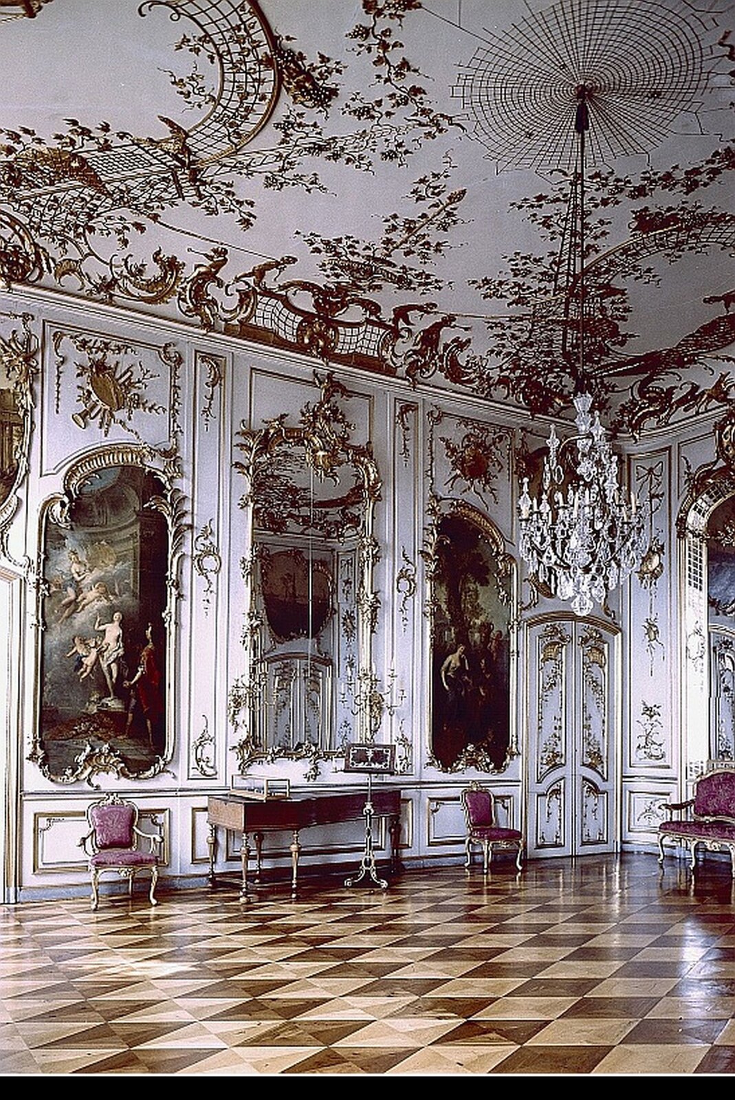 Poczdam, pałac Sanssouci, Sala Koncertowa