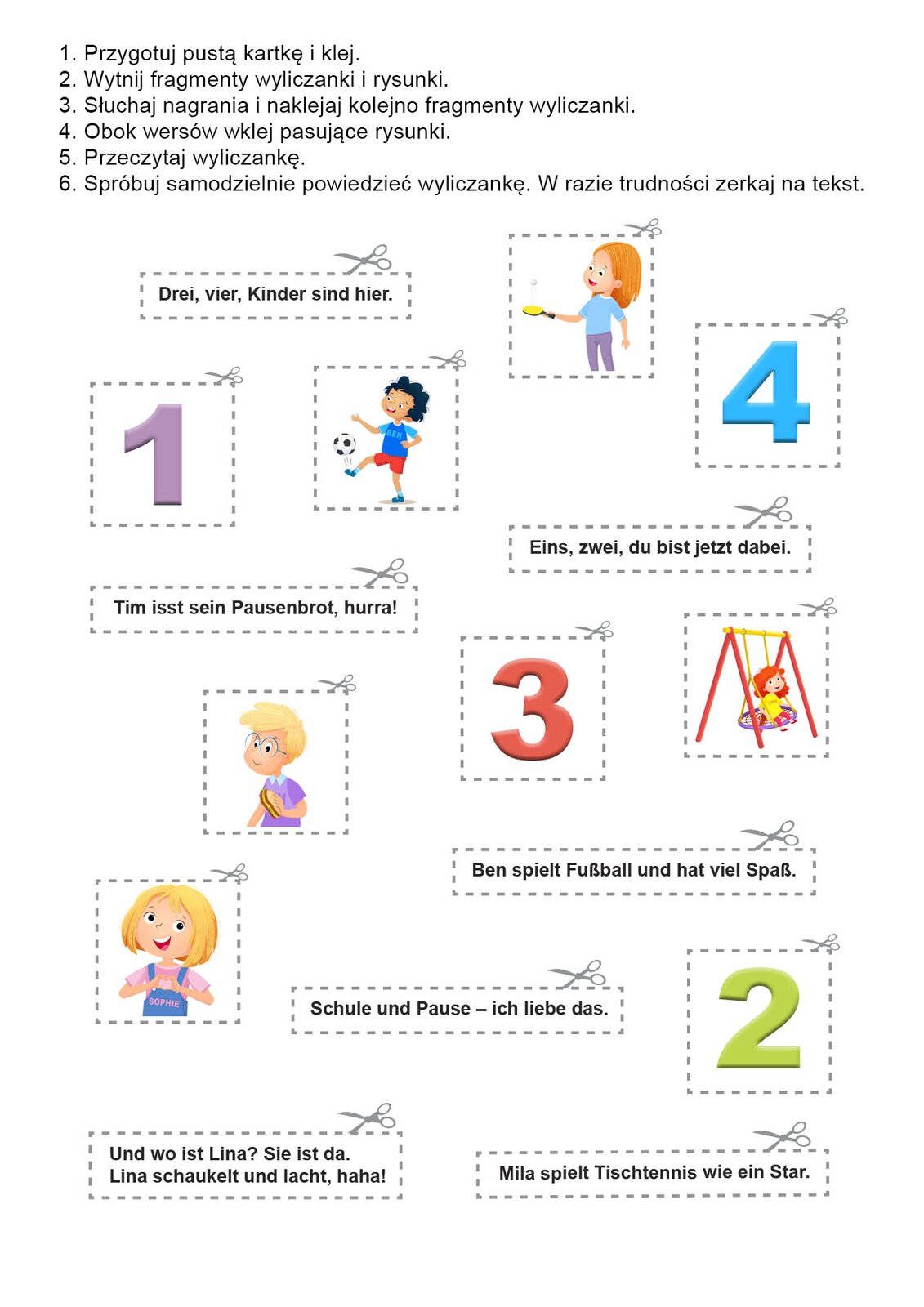 Ćwiczenie alternatywne wyświetla się w trybie dostępności.

