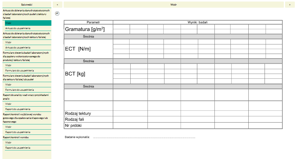 Przykładowy wygląd dokumentacji interaktywnej