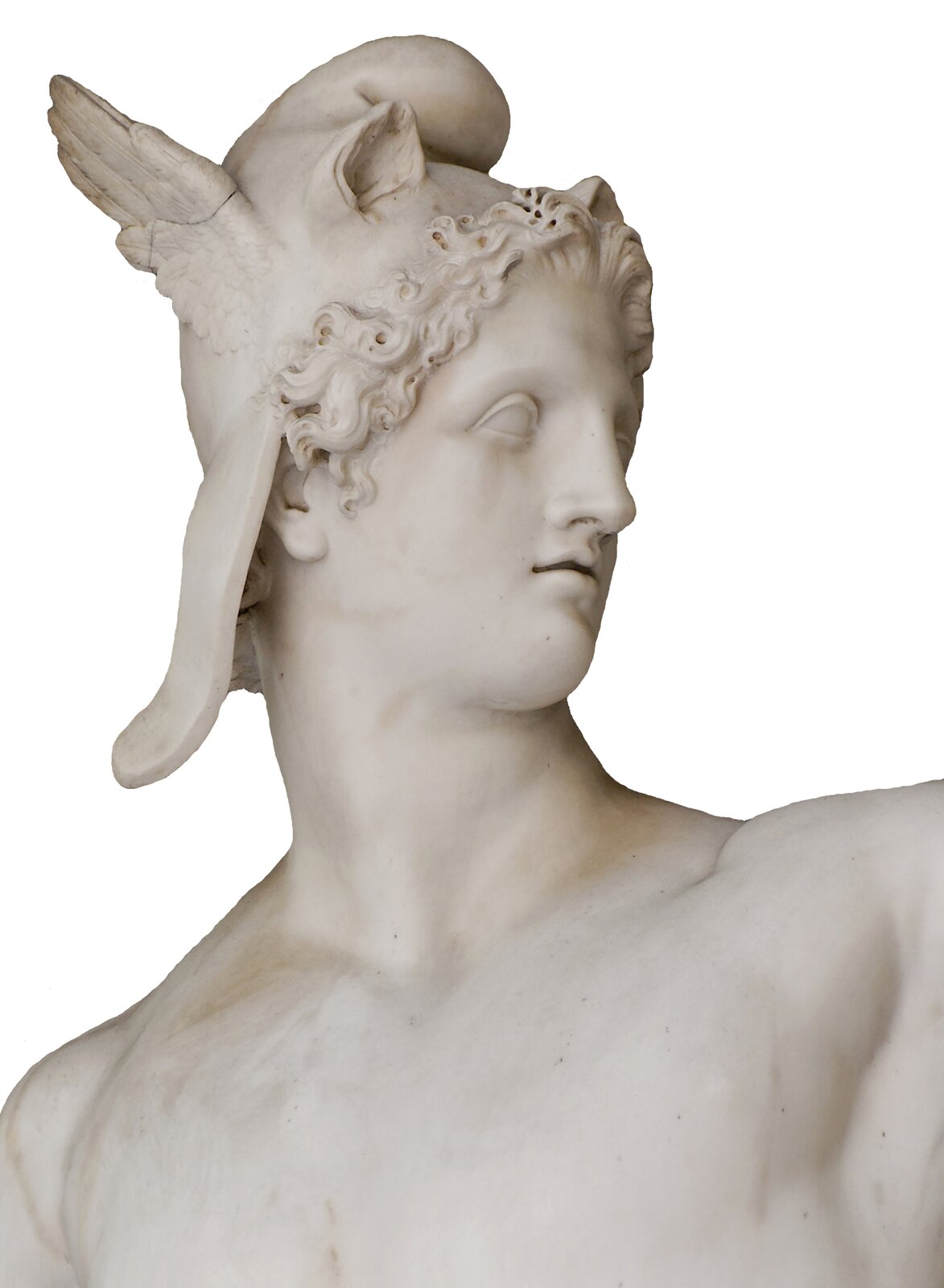 Perseusz Źródło: Antonio Canova, Perseusz, 1800–1801, marmur, Muzea Watykańskie (Muzeum Pio-Clementino), Rzym, licencja: CC BY 3.0.