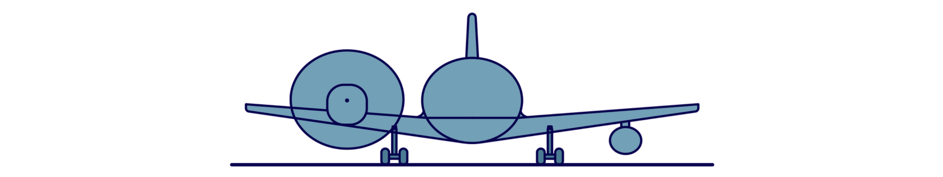 Ilustracja przedstawia samolot będący dolnopłatem. Jego skrzydła są zamontowane na spodzie kadłuba. Przykład mocowania silnika pokazuje niewielką swobodę w jego możliwym umiejscowieniu, ale podwozie może być wtedy zamontowane na skrzydłach.