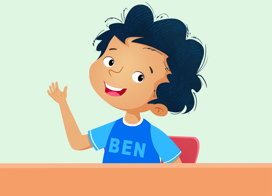 Ilustracja przedstawia Bena.