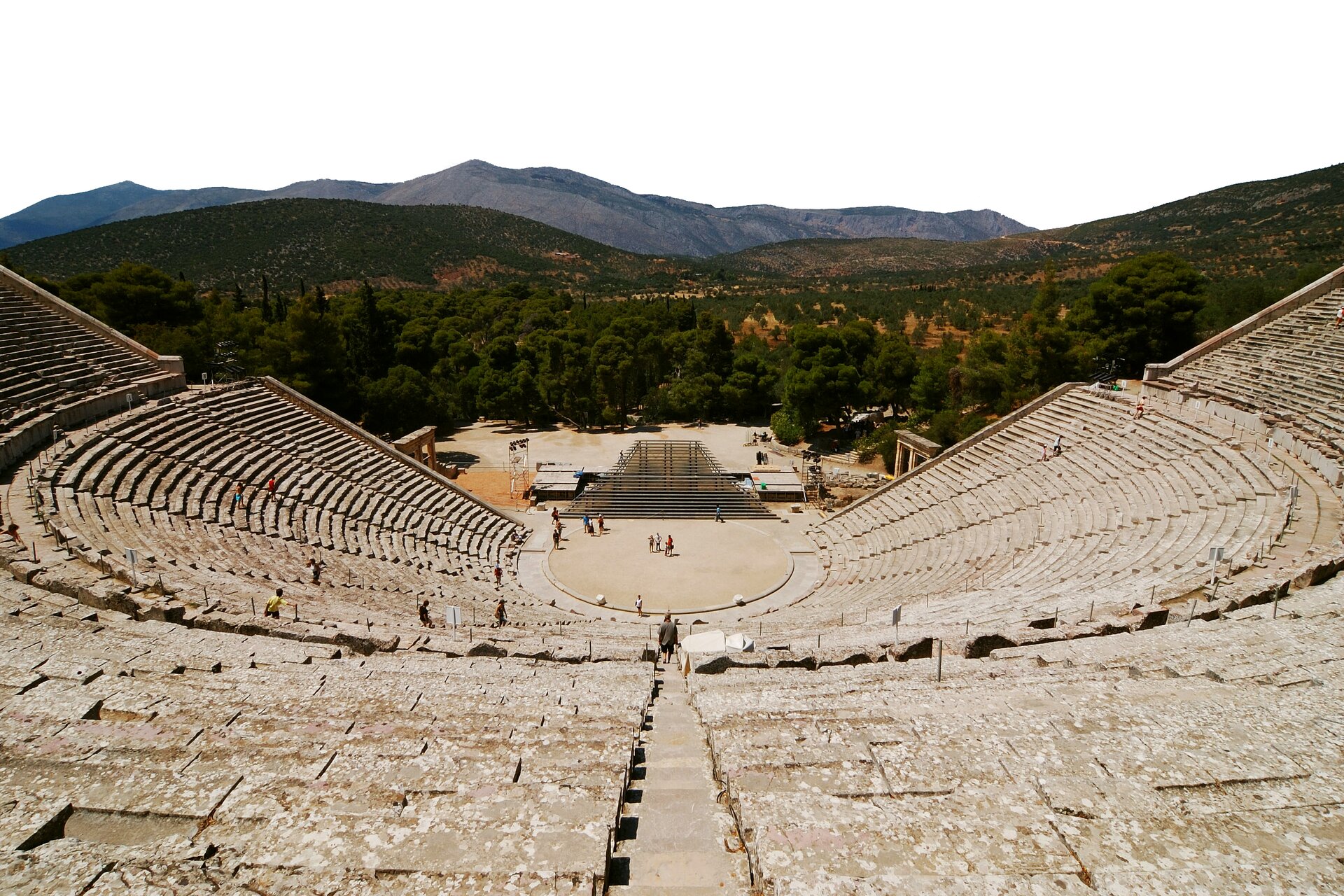 Teatr w Epidauros w Grecji Teatr w Epidauros w Grecji Źródło: Rosino, Wikimedia Commons, licencja: CC BY-SA 2.0.