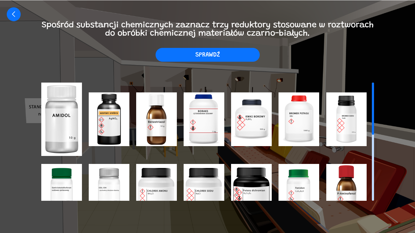 Widok zadania - wirtualne laboratorium