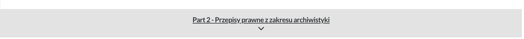 Widok paska przejścia do następnego rozdziału atlasu interaktywnego Pojęcia i zagadnienia związane z opracowywaniem akt