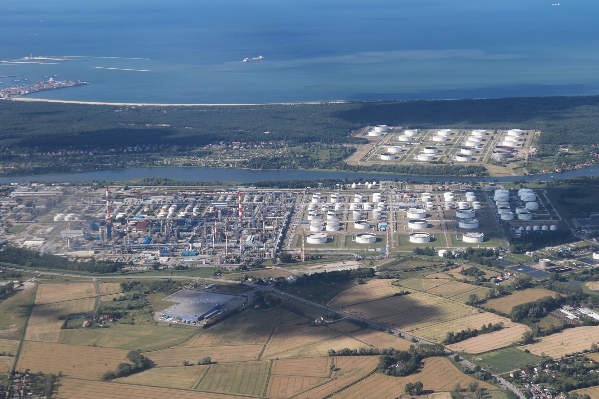 Rafineria w Gdańsku