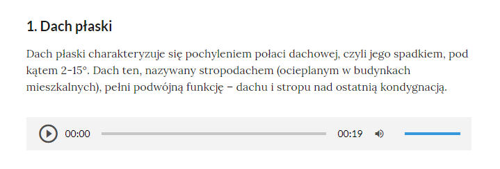 Przykładowy wygląd opisu