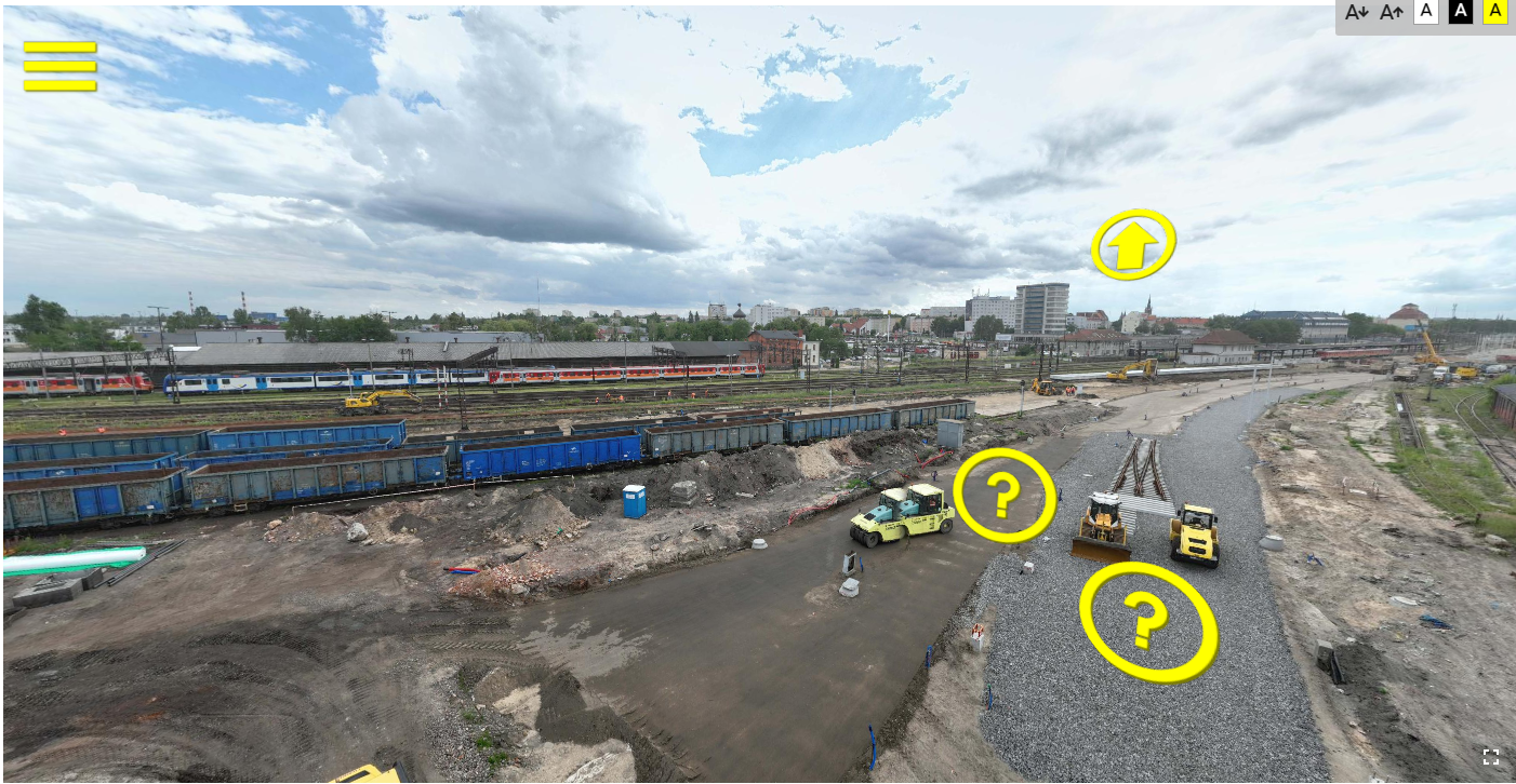 Przykładowy widok wycieczki wirtualnej