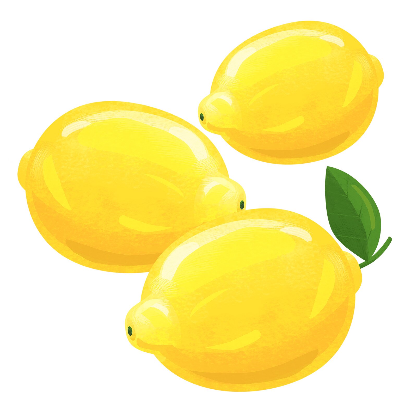 Ilustracja przedstawia cytryny.