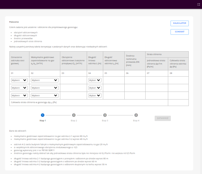 Przykładowy widok polecenia