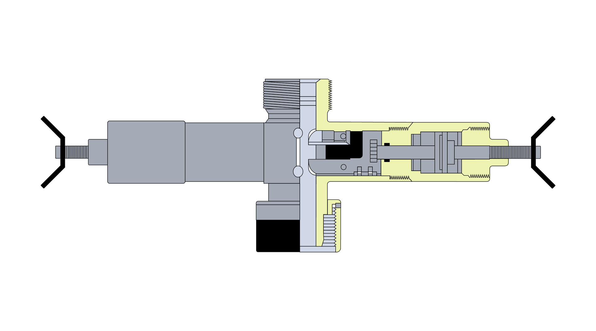 Prewenter pojedynczy hydrauliczny.