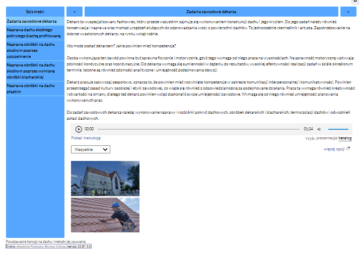 Przykładowy wygląd atlasu interaktywnego
