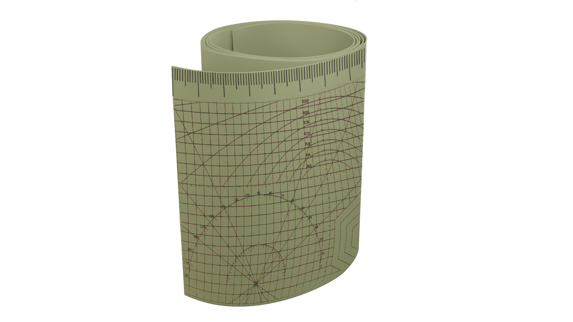 Taśma traserska – jest przydatna przy trasowaniu linii prostych lub stycznych na rurach o dowolnej średnicy. Jest to zwój materiału z narysowanymi liniami i krzywikami.