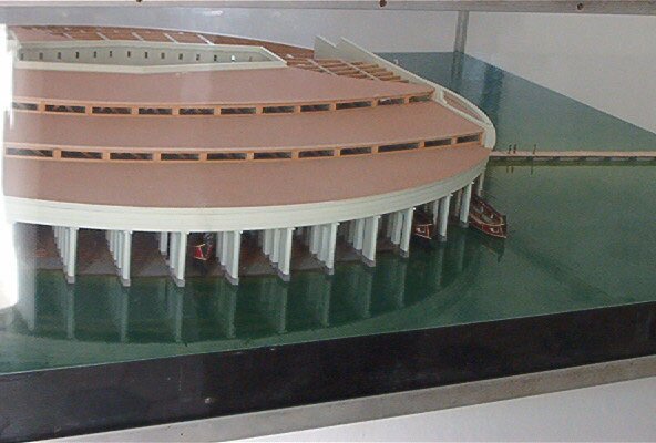 Rekonstrukcja budowli znajdującej się w antycznej Kartaginie.