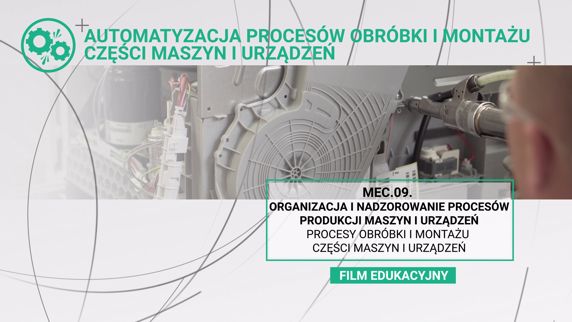 Zdjęcie przedstawia wygląd ekranu odtwarzania filmu. W jego dolnej części znajdują się ikony z różnymi opcjami. W dolnym lewym rogu widać ikonę trójkąta w kółku. Jest to ikona włączania odtwarzania filmu. Kolejna ikona znajduje się dopiero w połowie ekranu dolnego paska. Jest to ikona megafonu. Obok niej widać niebieski pasek, który oznacza poziom głośności. Obok znajduje się ikona człowieka, od którego głowy odchodzą dwie fale. Umożliwia ona włączanie alternatywnej ścieżki dźwiękowej. Dalej znajduje się mały biały prostokąt z czarnymi paskami w jego dolnej części. Pozwala ona na włączenie napisów. Kolejna ikona to napis auto, która umożliwia wybranie jakości filmu. Obok niej widać ikonę jedynki z iksem. Po kliknięciu na nią można wybrać szybkość odtwarzania filmu. Ostatnia ikona to kreski tworzące kwadrat. Kreski te tworzą jedynie krawędzie kwadratu. Jest to opcja włączania trybu pełnoekranowego.