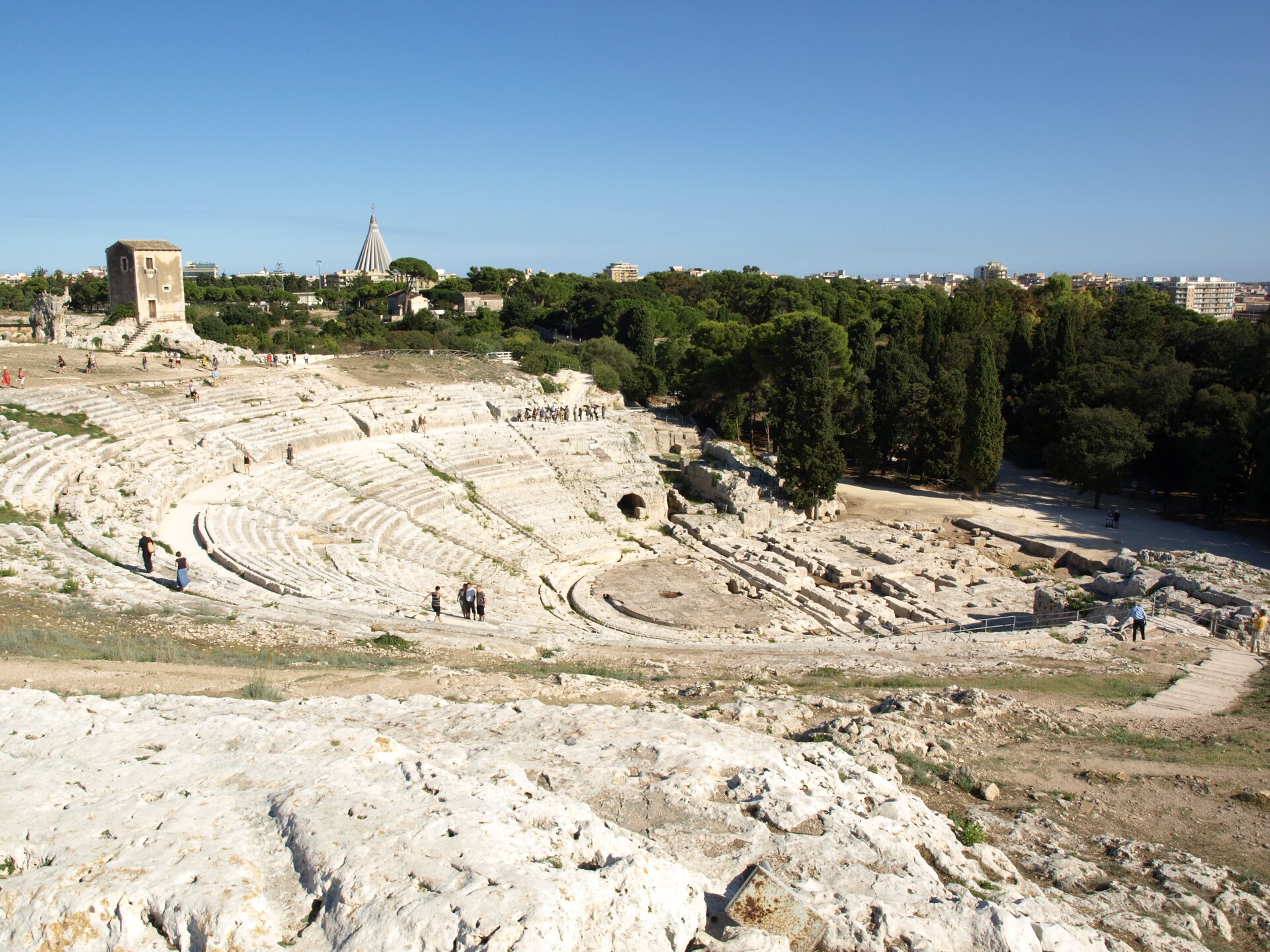 Na zdjęciu ruiny antycznego teatru greckiego.