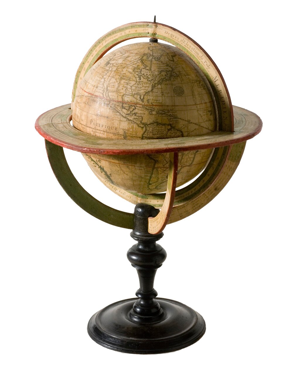 Globus z 1765 roku Globus z 1765 roku Źródło: Minnesota Historical Society, licencja: CC BY-SA 3.0.