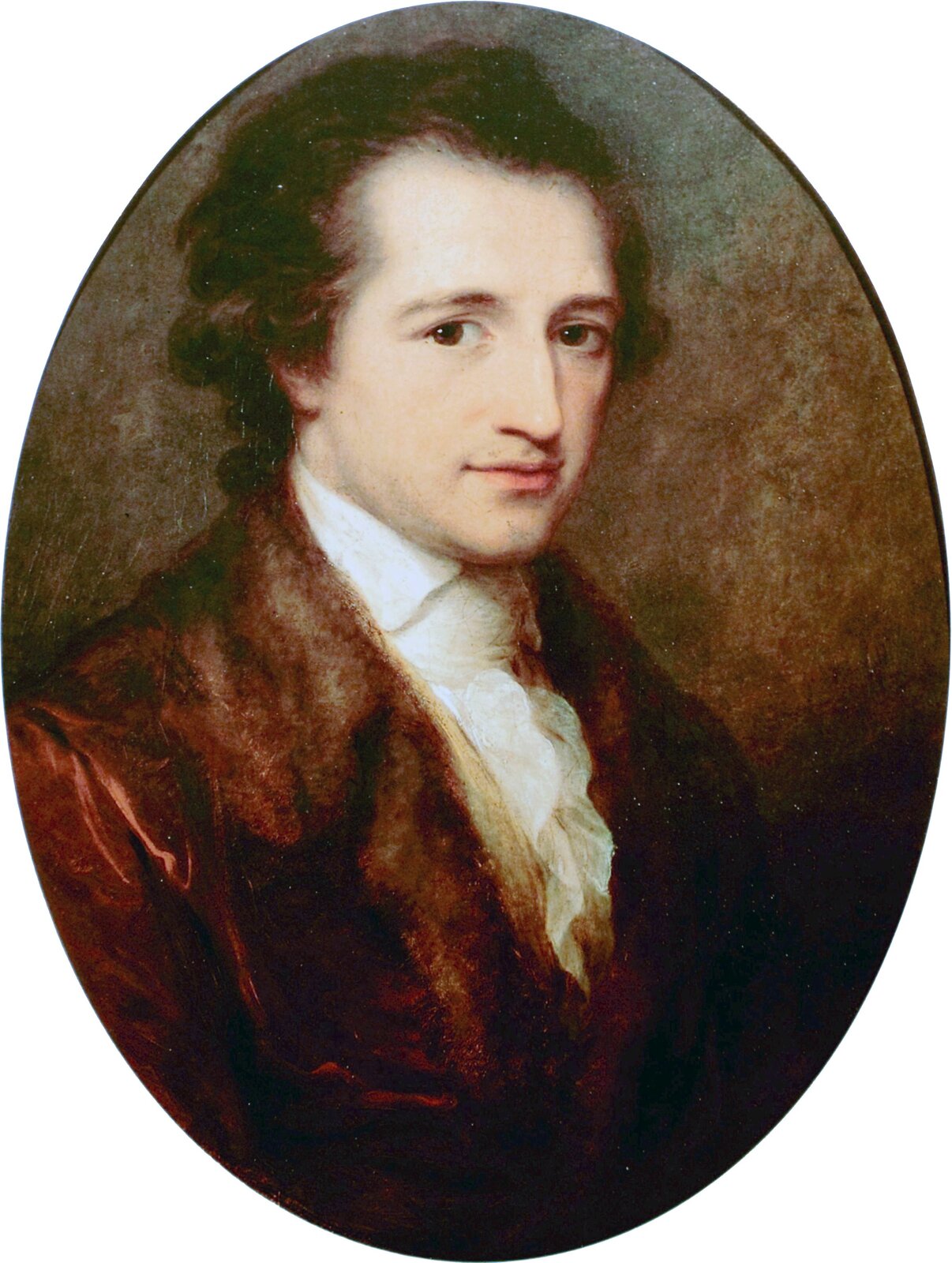 Młody Johann Wolfgang Goethe Źródło: Angelica Kauffman, Młody Johann Wolfgang Goethe, 1787, olej na płótnie, Goethe-Nationalmuseum (Weimar), domena publiczna.