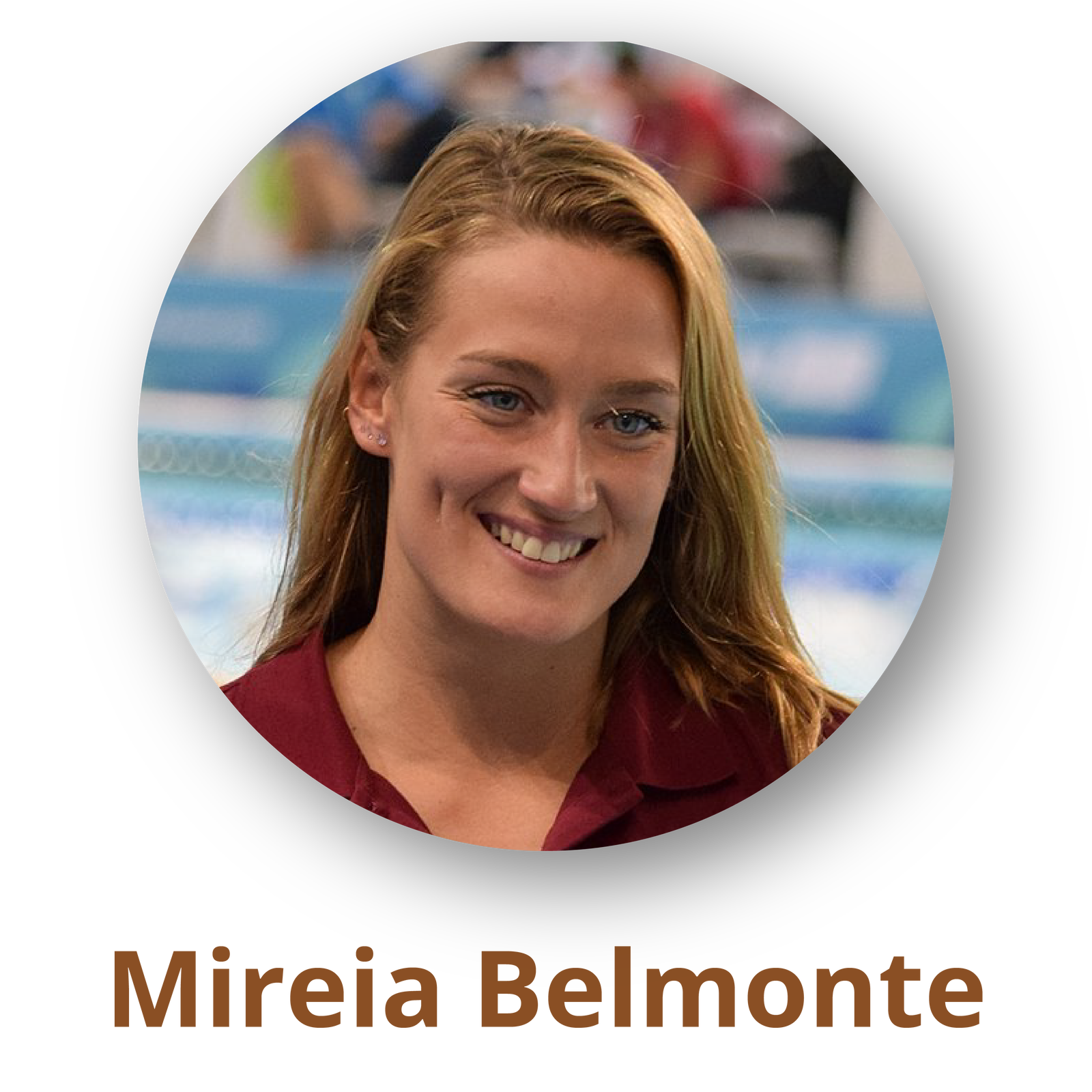 Zdjęcie kobiety z podpisem Mireia Belmonte.