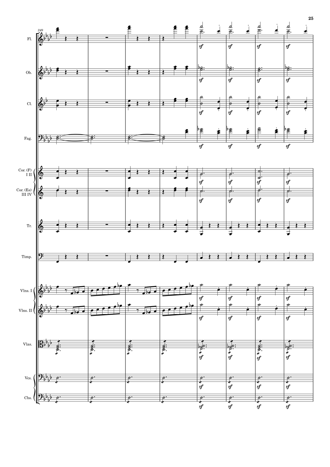 Ilustracja przedstawia stronę partytury utworu.