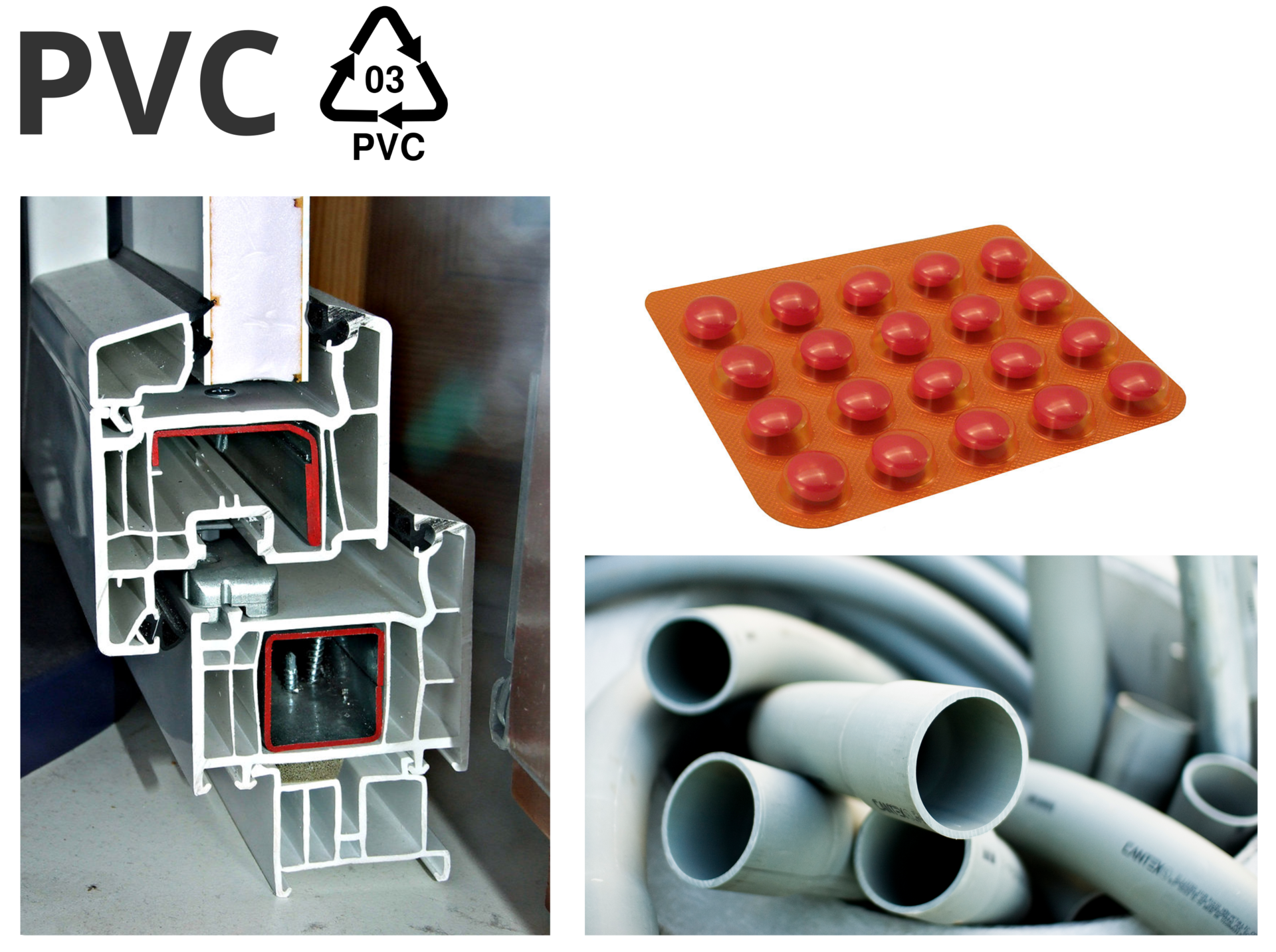 Poli(chlorek winylu) – właściwości i przykłady opakowań: blister do tabletek, osłonki na kable, prowadnice do okien