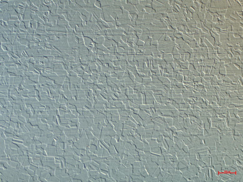 Mikrostruktura austenityczna
Powiększenie 20x