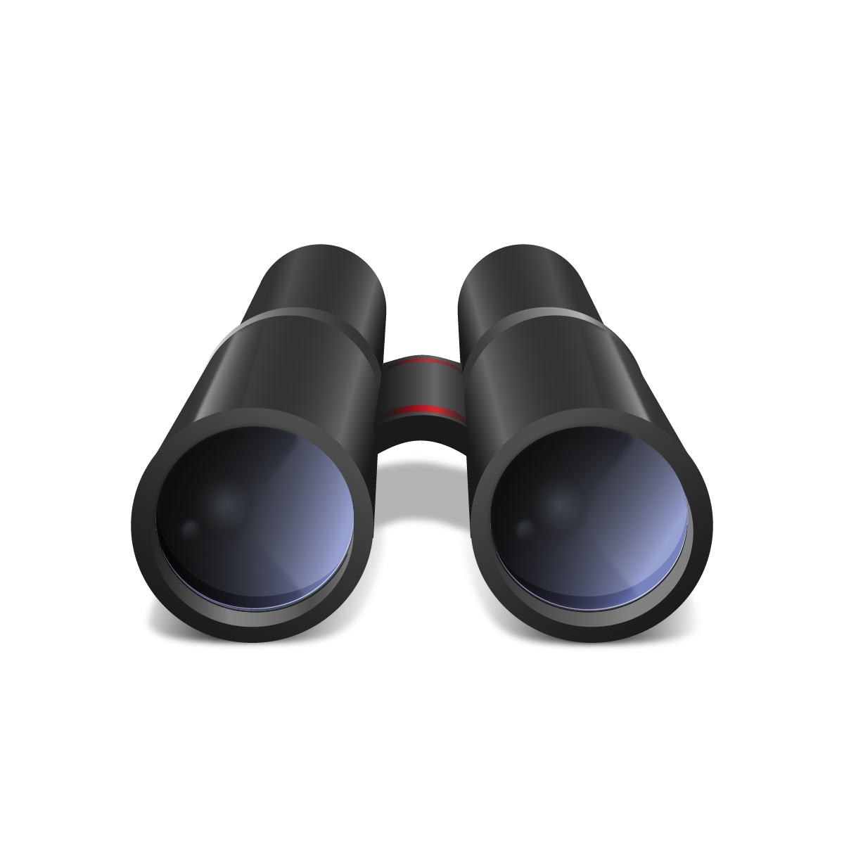 Ikona przestawiająca lornetki