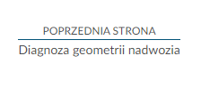 Przykładowy wygląd przycisku nawigującego do poprzedniej strony. Przykład przycisku służącego do powrotu do poprzedniej strony. Na górze znajduje się napis: POPRZEDNIA STRONA. Pod napisem widać długą linię, a pod nią tytuł poprzedniej lekcji.