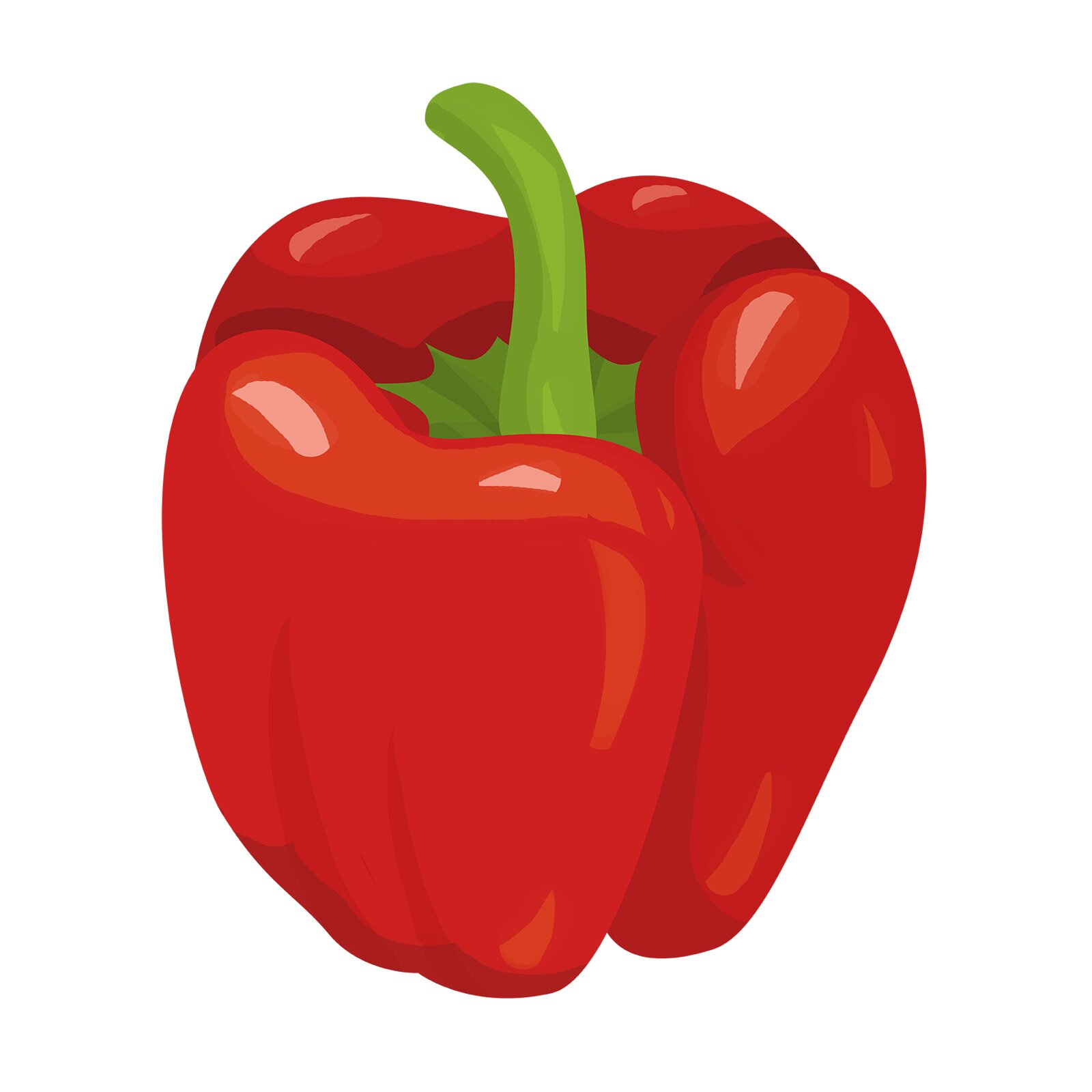 Ilustracja przedstawia paprykę.