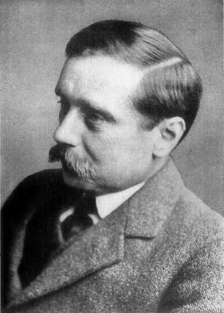 Portret H. G. Wellsa Źródło: domena publiczna.