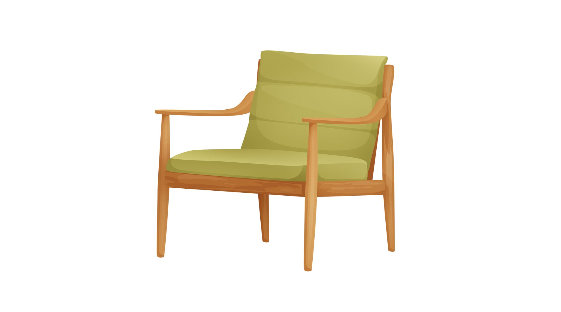 Ilustracja przedstawia  fotel.