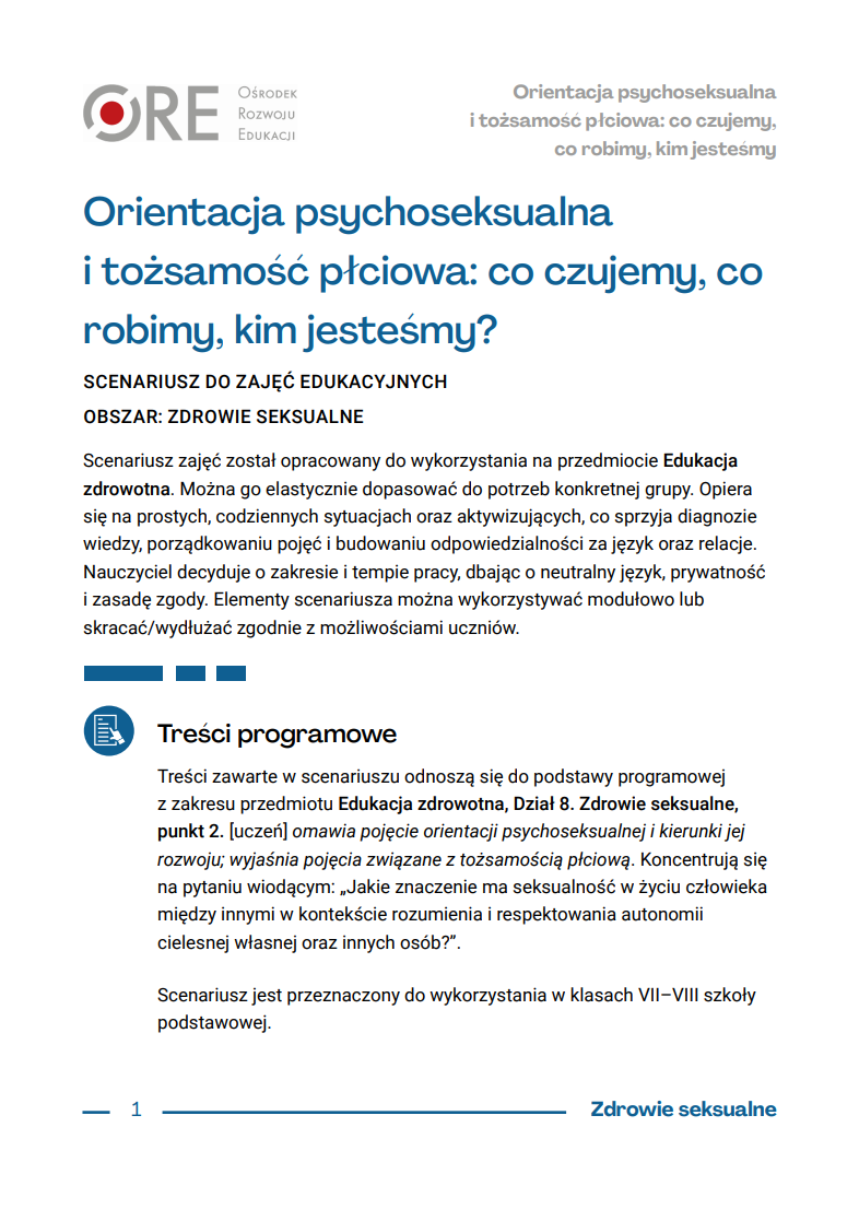 Pobierz plik: Orientacja psychoseksualna i tozsamosc plciowa_co czujemy, co robimy, kim jestesmy.pdf
