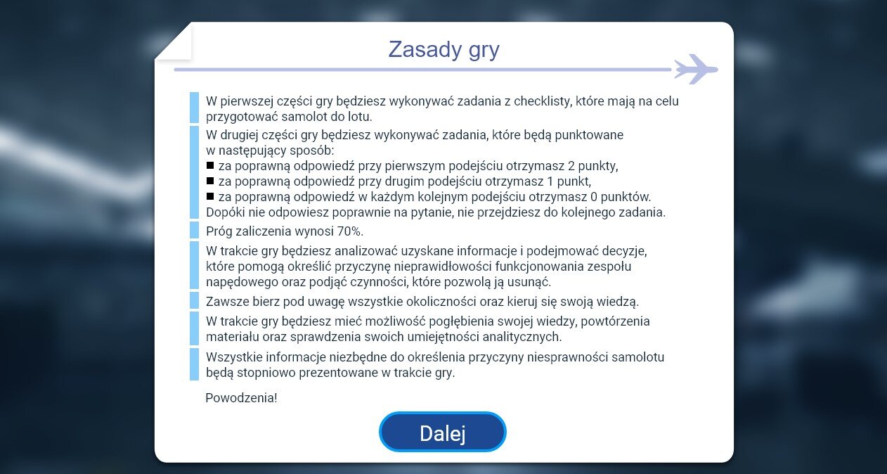 Przykładowy ekran gry