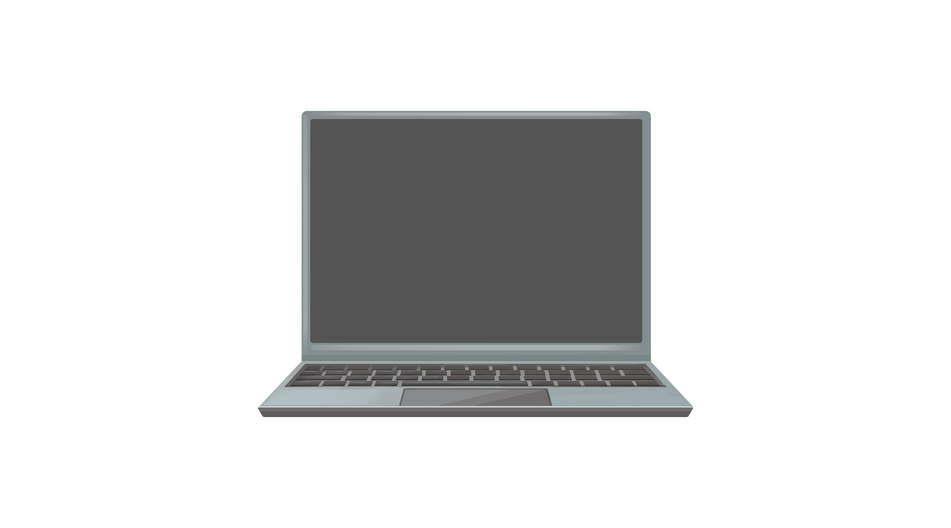 Ilustracja przedstawia laptop.